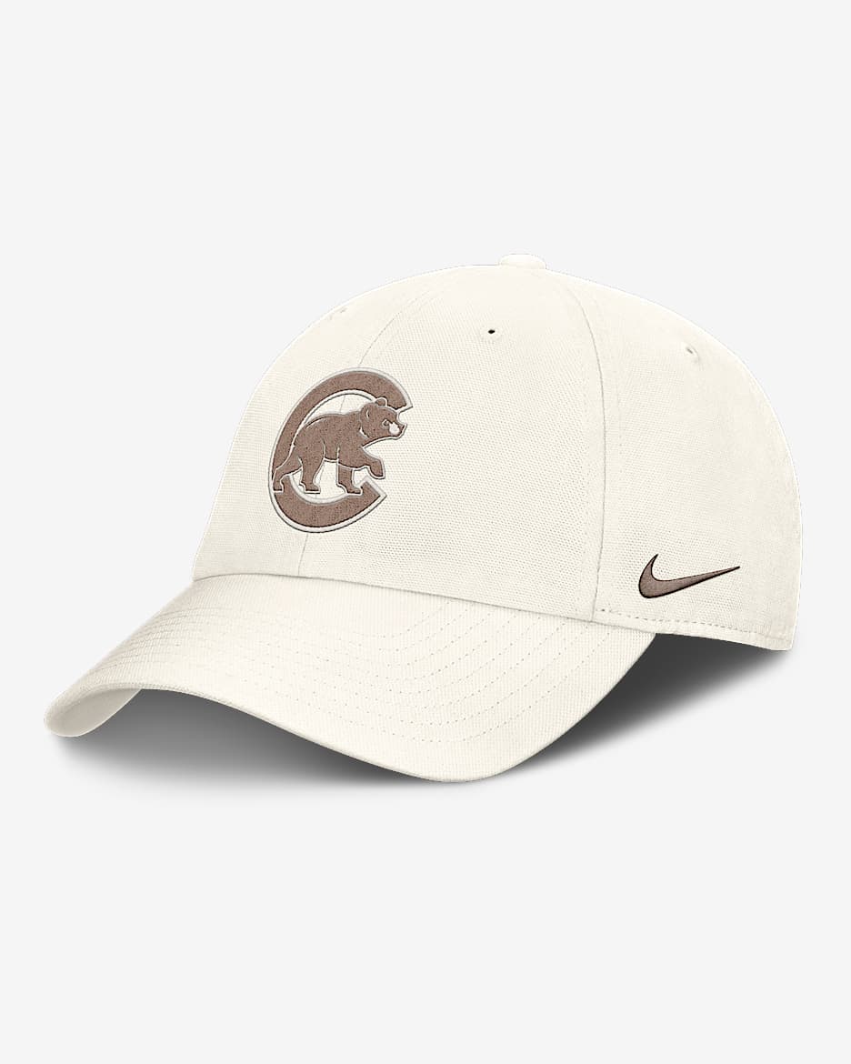 【MLB ・NIKE】 シカゴ・カブス 調整可能 キャップ ナイキ キャップ シカゴ カブス MLB COOPERSTOWN HERITAGE